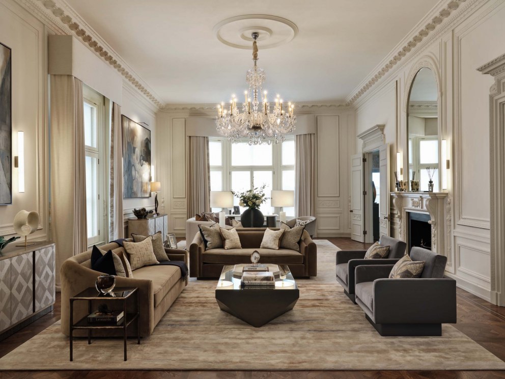 Knightsbridge Historical Apartment  | Reception Room  | Interior Designers